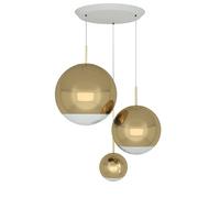 Tom Dixon Mirror Ball Pendant System Pendelleuchte, Round Range Gold