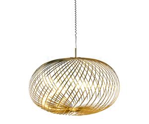 Tom Dixon Spring Suspension LED laiton - medium Ce luminaire comporte des modules à LED prémontés de classes énergétiques A A