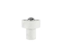 Tom Dixon Stone Lampe rechargeable LED, marbre/argenté Ce luminaire comporte des modules à LED prémontés de classes énergétiques A A++, A+, A