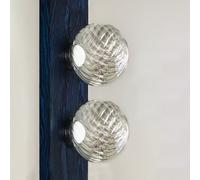 Tom Dixon Whirl Applique murale LED, LEDS04CHEU+WHS01CH,