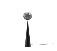 Tom Dixon Whirl Cone Fat Floor LED Stehleuchte, Silver / Black