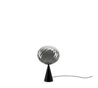 Tom Dixon Whirl Cone Fat Table LED Tischleuchte, Silver / Black