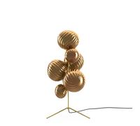 Tom Dixon Whirl Floor Chandelier LED Bodenleuchte, Gold