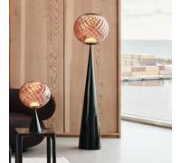 Tom Dixon Whirl Lampadaire LED à 1 source lumineuse, WHS02CO+CONF03BKUN+LEDFC11UN,