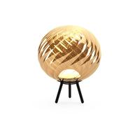 Tom Dixon Whirl Lampadaire/Suspension sur batterie, LED, WHS02GO+LEDPH01BKUN,