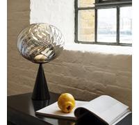 Tom Dixon Whirl Lampe de table LED à 1 source lumineuse, WHS01CH+CONT01BKUN+LEDTC11UN,