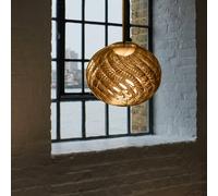 Tom Dixon Whirl Suspension LED à 1 source lumineuse, LEDP07GOEU+WHS01GO,