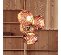 Tom Dixon Whirl Suspension LED à 4 sources lumineuses, LEDC01GOEU+WHS02CO#4,
