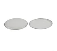 Tom Drumhead 6 8 10 30,5 cm Peau de tambour Revêtement blanc Design 2 plis Réduction du son (30,5 cm)