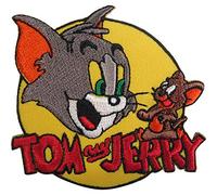 Tom et Jerry Patch Badge brodé fer à coudre sur sac à vêtements T-shirt Top Jeans
