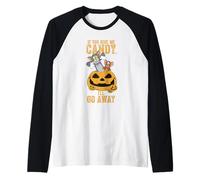Tom et Jerry si tu me donnes des Bonbons... Je Vais m'en Aller Manche Raglan