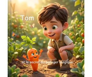 Tom et le secret du potager magique: Une aventure pleine de vitamines pour donner envie de goûter à tout | Album illustré pour enfants de 3 à 6 ans