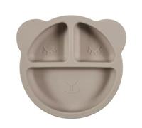 TOM et ZOÉ - PU0023 Bavoir Récupérateur En Silicone Ergonomique Pour Bébé - Facile À Nettoyer - Design Attrayant - Poche Récupératrice - Ajustable - Couleur Assortie