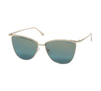 Lunettes de soleil - TOM FORD - ZEILA FT 0654 - Métal - Rose Gold/Blue - Protection Catégorie 2