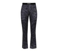 Tom Ford - Abstract Zebra Printed Silk Pajamas Pant - Homme - Pantalons - Brun - Taille: S