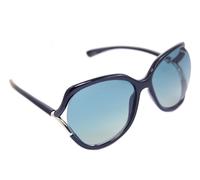TOM FORD ANOUK-02 TF578 01B Femmes Grand Soleil Papillon Noir Argent Gris