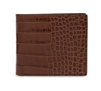 Tom Ford - Bifold Croco Leather Wallet - Homme - Accessoires - Brun - Taille: ONE Size