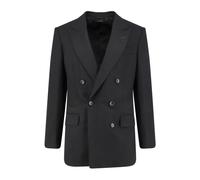 Tom Ford - Micro Check Wool Blazer - Homme - Vestes - Noir - Taille: L