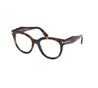 Tom Ford - Blue Block Butterfly Opticals - unisex - Accessoires - Brun - Taille: 52 MM