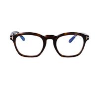 Tom Ford - Blue Block Round Optical - unisex - Accessoires - Brun - Taille: 51 MM