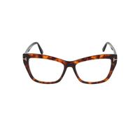 Tom Ford - Blue Block Square Cat Eye Opticals - unisex - Accessoires - Brun - Taille: 55 MM