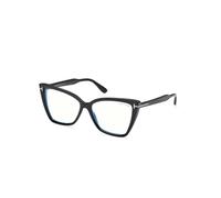 Tom Ford - Blue Block Square Cat Eye Opticals - unisex - Accessoires - Noir - Taille: 55 MM