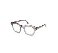 Tom Ford - Blue Block Square Optical - Homme - Accessoires - Gris - Taille: 49 MM