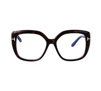 Tom Ford - Blue Block Square Opticals - unisex - Accessoires - Brun - Taille: 53 MM