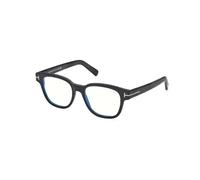 Tom Ford - Blue Block Square Opticals - unisex - Accessoires - Noir - Taille: 52 MM