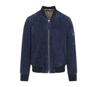 Tom Ford - Bomber en daim souple - Homme - Vestes - Bleu - Taille: XL