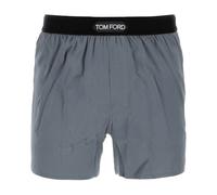Tom Ford - Boxer Satin Gris Foncé - Homme - Sous-vêtements - Gris - Taille: S