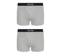 Tom Ford - Boxers de Marque - Lot de Deux - Homme - Sous-vêtements - Gris - Taille: M