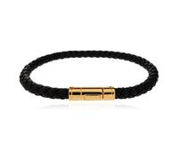 Tom Ford - Bracelet en cuir tressé - Homme - Accessoires - Noir - Taille: XL