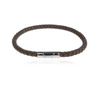 Tom Ford - Bracelet tressé en cuir - Homme - Accessoires - Brun - Taille: XL