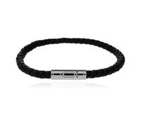 Tom Ford - Bracelet tressé en cuir - Homme - Accessoires - Noir - Taille: XL