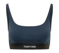 Tom Ford - Bralette Signature Modal - Femme - Sport - Bleu - Taille: 36 FR
