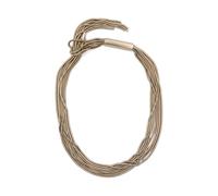 Tom Ford - Brass Axis Necklace - Femme - Accessoires - Jaune - Taille: ONE Size