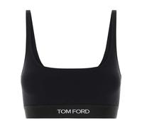Tom Ford - Brassière en Modal - Femme - Tops - Noir - Taille: 38 FR