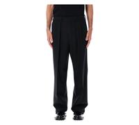 Tom Ford - Broken Twill Double Pleat Pant - Homme - Pantalons - Noir - Taille: XL