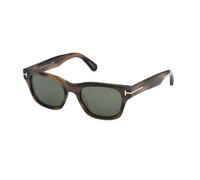 Tom Ford - Caleb-02 Lunettes de soleil - Homme - Accessoires - Brun - Taille: 50 MM