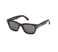 Tom Ford - Caleb-02 Lunettes de soleil - Homme - Accessoires - Brun - Taille: 50 MM