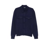 Tom Ford - Cardigan classique à col boutonnée - Homme - Pulls - Bleu - Taille: L