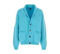 Tom Ford - Cashmere Shawl Collar Cardigan - Homme - Pulls - Bleu - Taille: L
