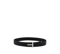 Tom Ford - Ceinture en cuir réversible - Homme - Accessoires - Bleu - Taille: 90 CM
