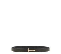 Tom Ford - Ceinture Icon Grain Cuir Réversible - Homme - Accessoires - Multicolore - Taille: 105 CM