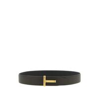 Tom Ford - Ceinture Icon Grain Cuir Réversible - Homme - Accessoires - Noir - Taille: 95 CM