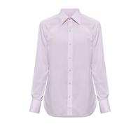 Tom Ford - Chemise Popeline Coupe Ajustée - Homme - Chemises - Rose - Taille: L
