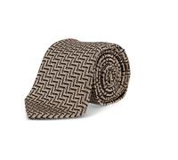 Tom Ford - Cravate 8cm en Soie Jacquard - Homme - Accessoires - Beige - Taille: ONE Size