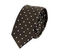 Tom Ford - Cravate en satin à pois - Homme - Accessoires - Brun - Taille: ONE Size