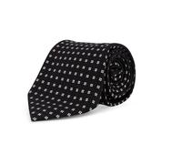 Tom Ford - Cravate en soie à micro-motifs - Homme - Accessoires - Noir - Taille: ONE Size